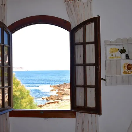 En El Mar Con Terraza Appartamento Fornells (Menorca)