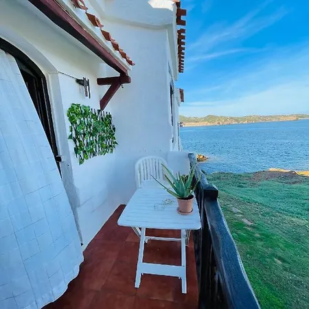 En El Mar Con Terraza Daire Fornells (Menorca)
